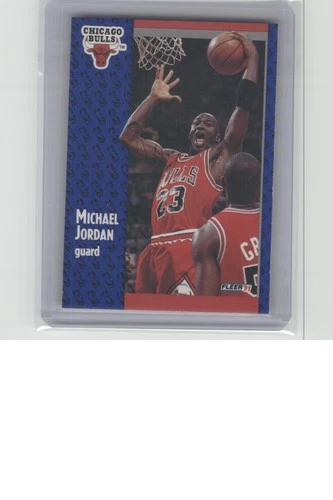 1991-92 Fleer #29 Michael Jordan B32R3C115