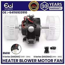 FOR BMW 5 SERIES E60 E61 6 SERIES E63 E64 HEATER BLOWER MOTOR FAN 64116933910