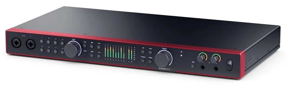 Focusrite SCARLETT 18I20 4G 4th Gen Audio Recording Interface+Studio Headphones - Image 4 of 4