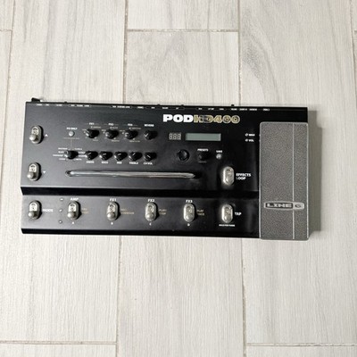 Line 6 POD HD400 Multi-Effect and Amp Modeler--POWER SUPPLY NOT INCLUDED