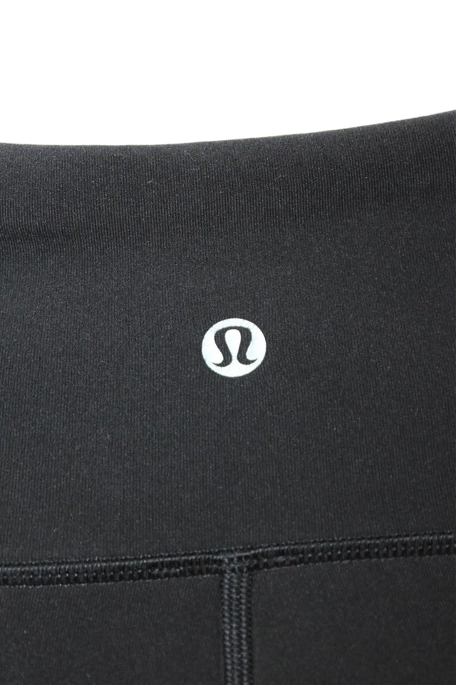 Lululemon Women's High Waist Fitted Athletic Workout Legging Black Size 4 - Image 4 of 4