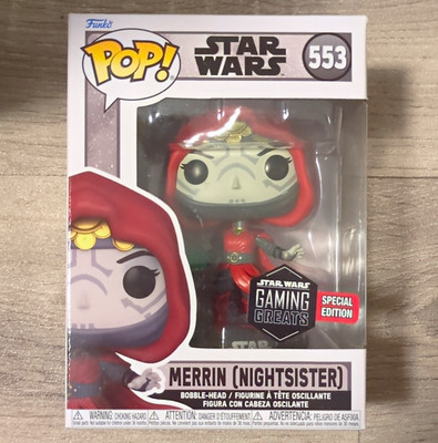 Funko Pop! Star Wars Gaming Greats Merrin (Nightsister) Wackelkopf #553