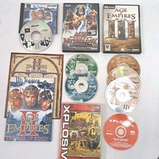 Pacchetto PC Age of Empires AoE II, AoE, Gold Edition, AoE III, Age Of Mythology