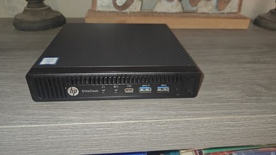 Rare Carbon Fiber HP EliteDesk 800 G2 Desktop Mini I5-6500T 2.5GHz  Windows 11