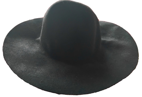 Gregory Ladner Australia hat ~ black vintage wide brimmed felt wool hat