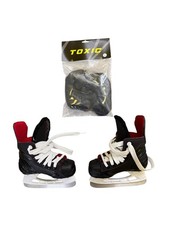 Bauer NXS Youth Ice Hockey Skates Size 8 – Pristine Condition + Free Soakers