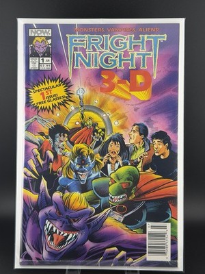 Fright Night 3-D Special #1 Newsstand Variant (NOW Comics June 1992)