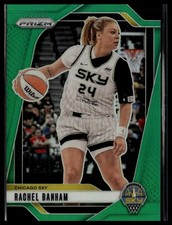2024 Panini Prizm WNBA #25 Rachel Banham Green Prizms