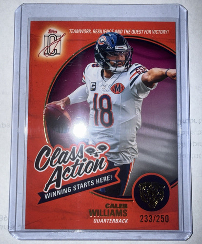 2025 Topps Signature Caleb Williams Base (RAW)