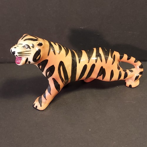 Ceramic Japanese Bengal Tiger Figurine