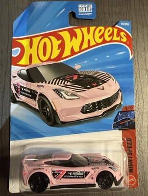 NEW Hot Wheels Corvette C7 Z06 113/250 PINK 2026 F Case Nightspeed