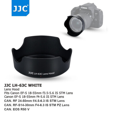 Reversible LENS HOOD FOR Canon RF-S14-30mm F4-6.3 IS STM PZ Lens