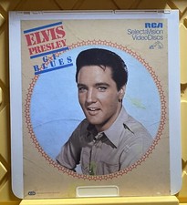 Vintage - Elvis Presley  G.I. Blues  - RCA Selectavision Videodisc