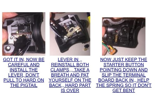 NEW CB550 CB750 HANDLEBAR SWITCH REF 35300-341-671 ( CT90 REPAIR PARTS)(329F) - Picture 5 of 5
