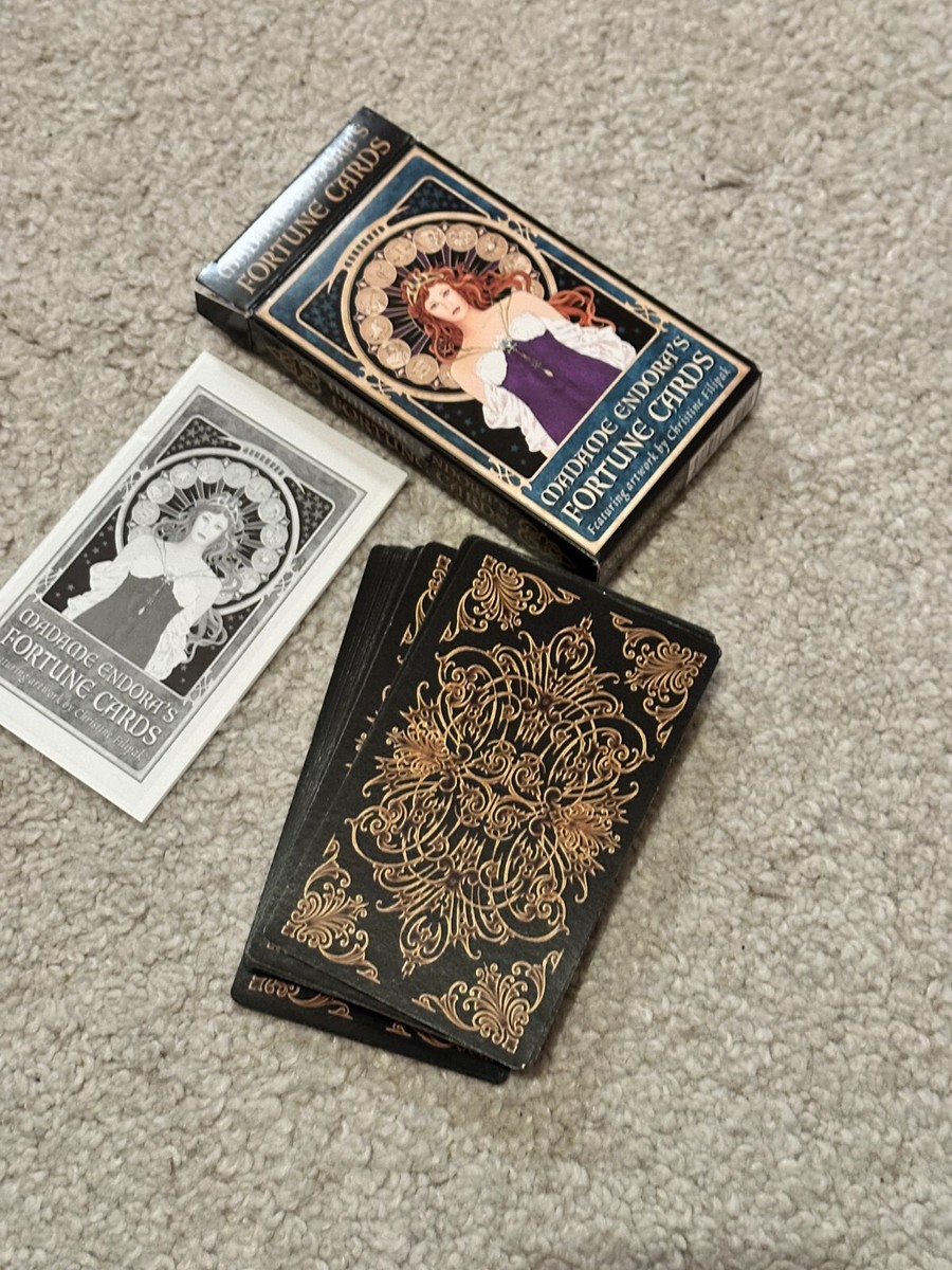 ♣◼♣MADAME ENDORA'S FORTUNE CARDS♣◼♣正規品 Madame Endora's Fortune Cards 48 Card Tarot like Deck
