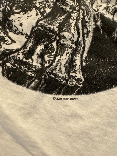 Cathedral Death To Nu-metal Tour vintage t shirt Rock Band Men 3/4 Sleeve - Picture 3 of 17