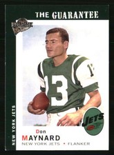 Don Maynard 2004 Topps All-Time Fan Favorites #20 FOOTBALL Card