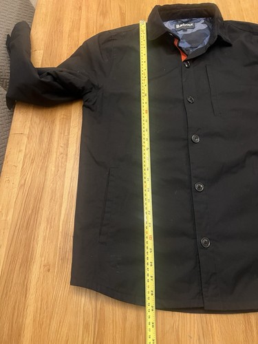 Barbour Storm Force Black Camouflage, Button Up Jacket/overshirt, Men's Medium - Picture 9 of 10