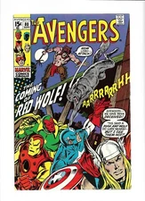 Avengers 80 1st app Origin Red Wolf Lobo Cornelius Van Lunt Zodiac Black Panther