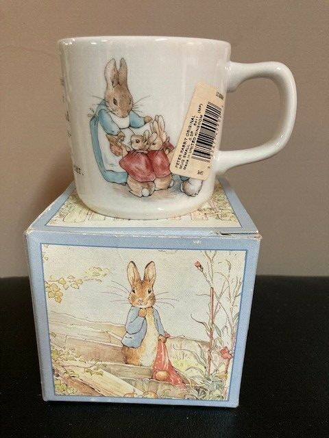 Wedgwood Peter Rabbit Mug Original Small. New in Box.
