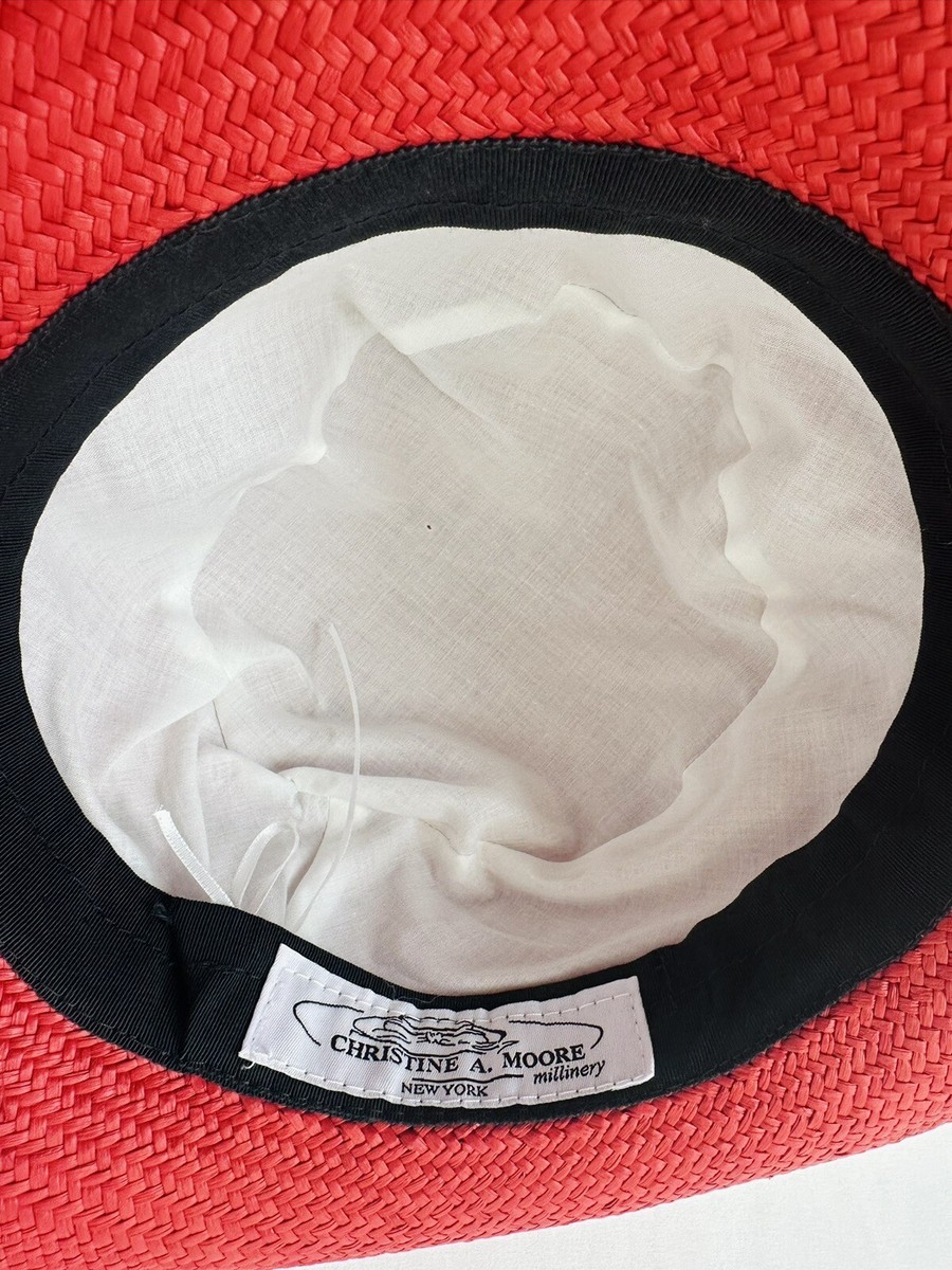 Women’s Kentucky Derby Church Hat Christine A Moore Millinery like new condition Liz McPhee, wife of MTSU president, has a hat for every day  main image 4