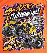 New Big Dawg Monster Truck Youth T-Shirt