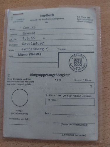 Kartenhülle Ausweishülle Schwerbehindertenausweis 16 cm x 11,5 cm, NEU 5 Stück - Bild 5 von 5