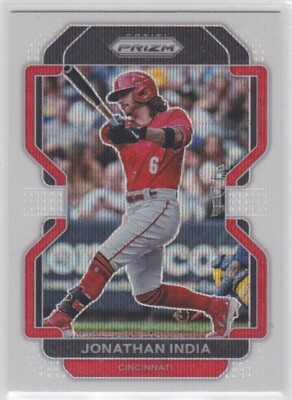 Jonathan India White Wave Prizm #114 2022 Panini Prizm
