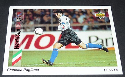 Carte Panini 1994-95 - Gianluca Pagliuca (Sampdoria) - Serie A - Quasi Neuve
