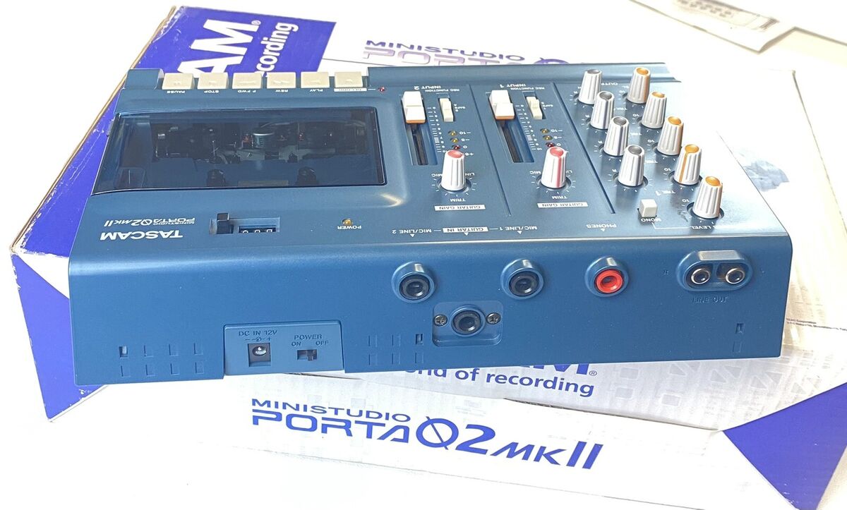 Tascam Porta02 MKII Ministudio Analog Cassette Recorder Tascam Porta02 MKII Ministudio Analog Cassette Recorder