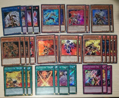 Yu-Gi-Oh! Brotherhood Of The Fire Fist Fire Formation Collection (33 cards)  | eBay