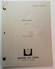 HOUSE OF CARDS / Harriet Frank Jr. 1967 Screenplay, Orson Welles mystery film
