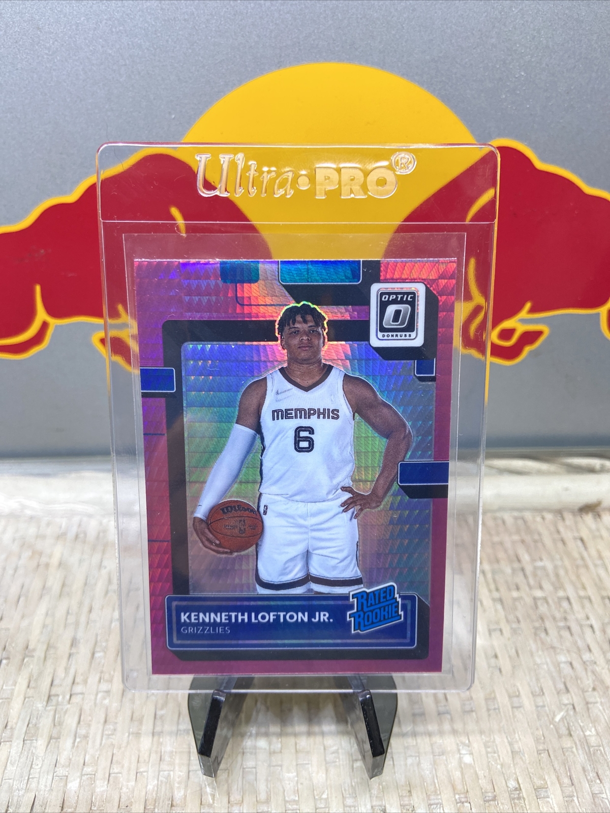 2022-23 DONRUSS OPTIC KENNETH LOFTON JR. HYPER PINK PRIZM RATED ROOKIE #202