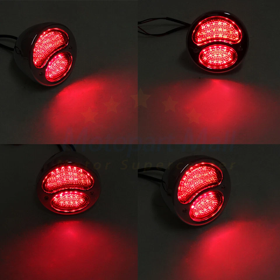 Luz trasera de freno de parada personalizada para 28 29 30 31 Ford Modelo A Rat Hot Rod Foto 3 de 4