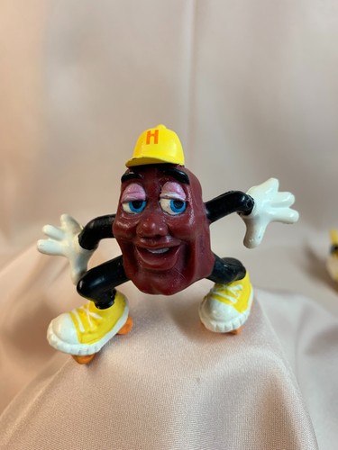 Lot Of 10 VINTAGE 1980s California Raisins Toy Figures - Picture 10 of 11