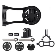 Bike Stem Extension Computer Mount Holder Kit For Garmin Edge GPS GoPro Bicycle