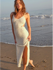 New Free People Za Za Midi Dress Size Large MSRP: $148