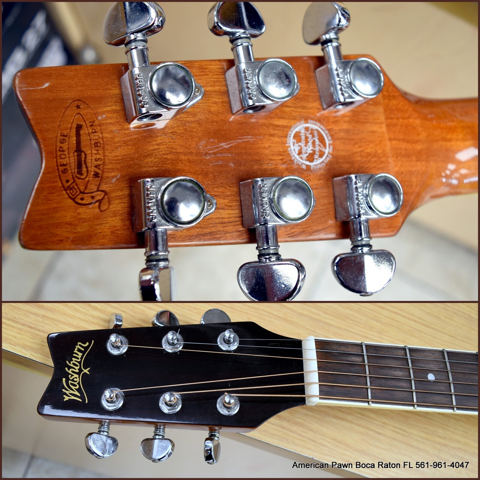 Washburn mod D97 Limited Edition Acoustic Guitar 1222 / 1997 AS IS eBay