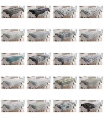 Ambesonne Grey Tablecloth Table Cover for Dining Room Kitchen