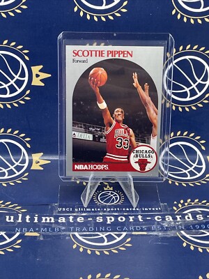    1990-91 NBA Hoops Basketball Scottie Pippen -#69-Mint**