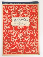 Kalender Reichenbacher Kinderkalender 1954 VEB Volkskunstverlag