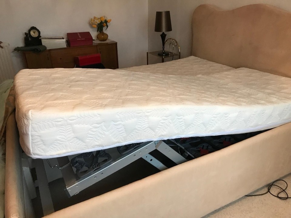 king size electric adjustable bed used eBay