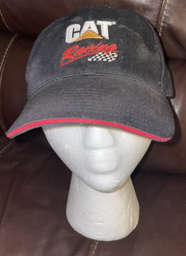 Vintage CAT racing Adjustable hat Caterpillar NASCAR