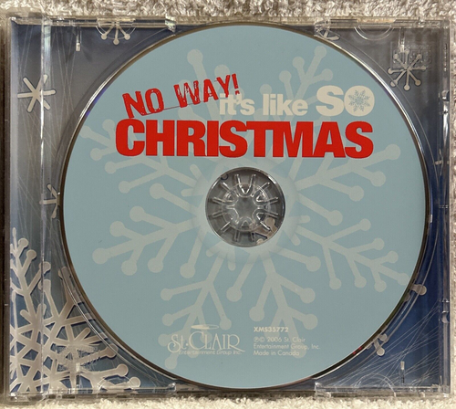 No Way! It's So Like Christmas CD 2007 Raven Ashlee Simpson Evan Rachel Wood - Picture 5 of 5