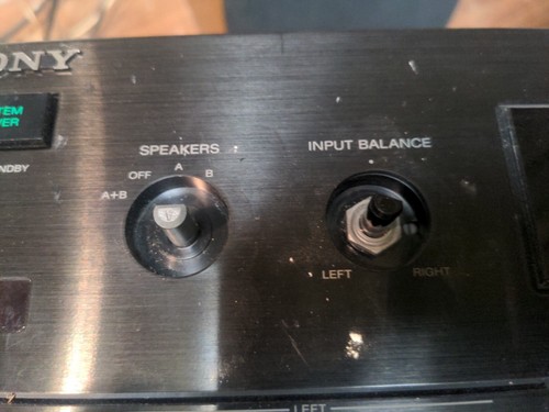 Sony TA-AV411 Receiver Knobs Speakers & Balance Knobs + 2 Rear Feet OEM Replace - Picture 3 of 6