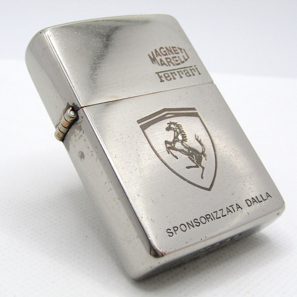 Zippo ライター Ferrari / Magneti Mar Ferrari Magneti Marelli Zippo Oil Lighter 1994 Fired Rare | eBay