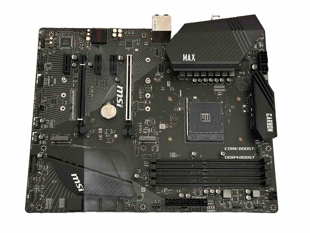 Ryzen B450 Gaming Carbon Pro Ac MSI AMD Ryzen B450 GAMING PRO