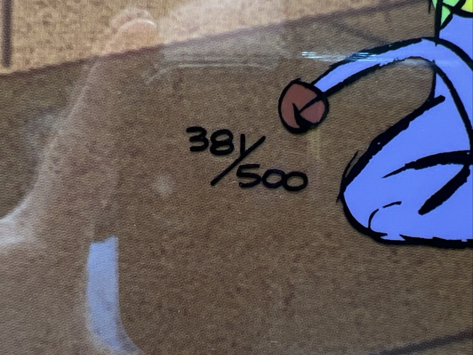 Chuck Jones DAFFY DUCK 动画 Cel 限量版“RUDE JESTER” 381/500 #80 — 第 4/4 张图片