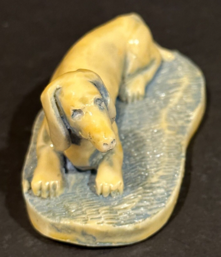 Dachsund Georgia Marble Figurine ~ Limited Edition - Picture 1 of 4
