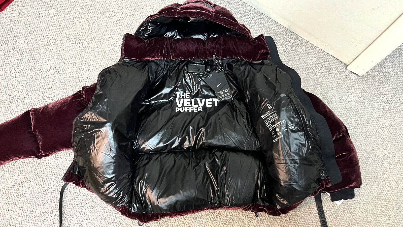 Womens Rudsak Coats Down Jackets Burgundy color XS image 5
